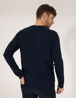 Lacivert Sweatshirt - Pierre cardin фото 5