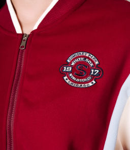 Бомбер #КТ2611 (2), красный