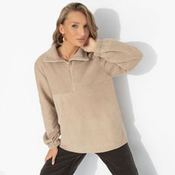 Свитшот флисовый, Игра на опережение (бежевый)