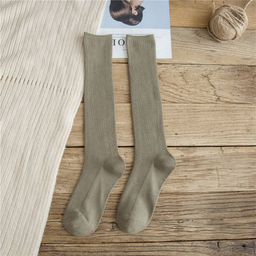 Гольфы р.35-40 Рубчик Оливковые