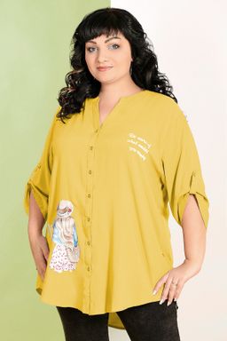Туника желтая
