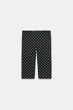 PANTAL?N CAPRI LUNARES / Negro / Blanco - Zara фото 5