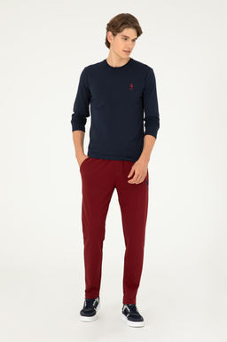 Мужские бордовые спортивные штаны - U.s. polo assn фото 3