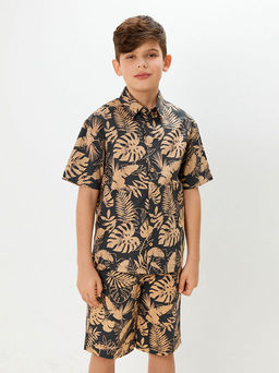 ACOOLA / Сорочка верхняя детская для мальчиков Andresi набивка  фото 9