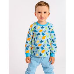 Пижама футер 2х нитка начёс 1087300102 - Юлла фото 7