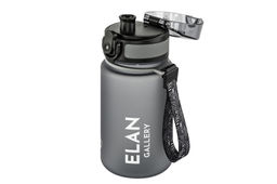 Бутылка для воды 350 мл 6,8*6,8*17 см "Style Matte" серая