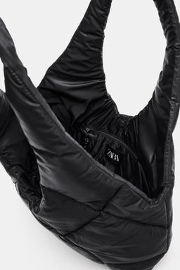 QUILTED EFFECT SHOPPER BAG - Zara фото 5