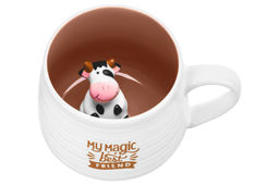 Кружка 380 мл 13,5*10*8,3 см Коровка