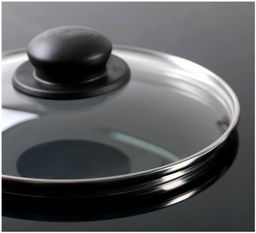 Крышка стекл. с мет.обод.с пароотводом д28 арт. KC-GTL28100/28110 БШК ОБКЛ