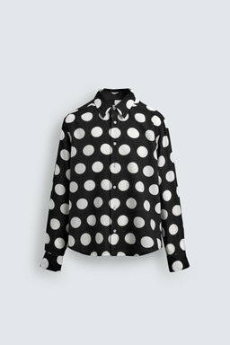 POLKA DOT SHIRT HARRY LAMBERT FOR ZARA X DISNEY  фото 7