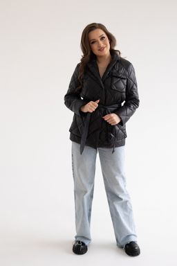 Куртка женская демисезонная 24230 (черный) - Kankan фото 2