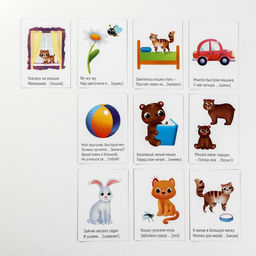 Обучающие карточки Запуск речи. Договорилки, 10 карточек А6 - Лас играс фото 3