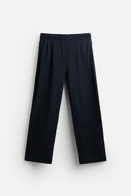 SEERSUCKER TROUSERS WITH PLEATS - Zara фото 17