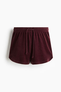Pantal?n corto en velour