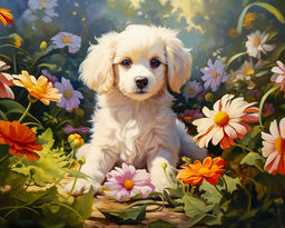 Картина по номерам на холсте и подрамнике 40х50 см