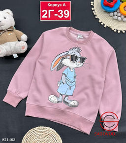 Кофта для девочки с рисунком