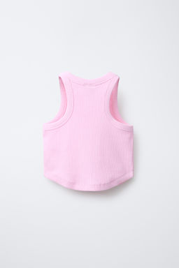 RIBBED SWIM T-SHIRT - Zara фото 2