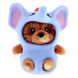 Цена за 24 шт. Антистресс игрушка - мялка «Звери», МИКС