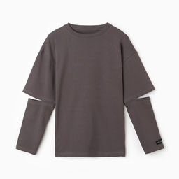 Лонгслив MIST: Base, размер 42-44 (S-M), графитовый