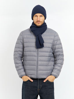 шапка мужская темно-синяя