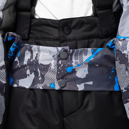 RODOS Куртка для мальчика зима М-195 КурткаВБ Серый/Голубой  фото 20