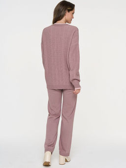 Брюки женские 9232-95001. 356 пепел розы