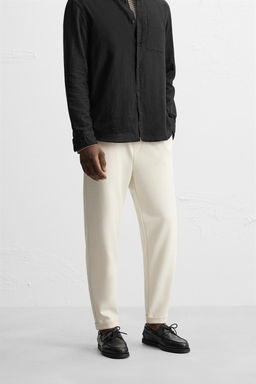 EASY CARE JOGGER WAIST TROUSERS - Zara фото 40