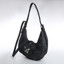 Сумка женская, багет, на молнии, цвет серый - Simaland фото 5