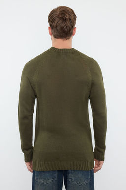 TRENDYOL MAN Kiremit Slim Fit Dar Kesim Bisiklet Yaka Reglan Kol Basic Triko Kazak TMNAW25KZ00000 - Trendyolmilla фото 60
