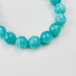 Браслет из Амазонита и Жемчуга