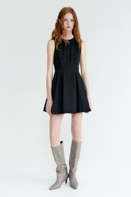 Vestido denim con falda acampanada - H&m фото 6