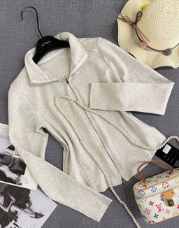 Кофта на молнии