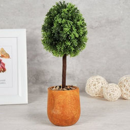 Цветочная композиция Зелень самшит 33 см / 9090-8 /уп 12/ - Галеонтрейд фото 4