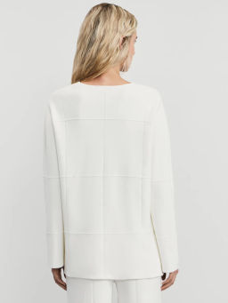 Джемпер с V-образным вырезом с вискозой в составе / Zarina  фото 6