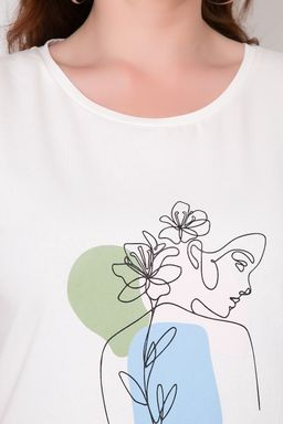 футболка блуза 95% хлопок, 5% эластан - Prima linea фото 6