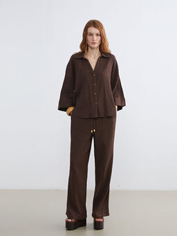 Beli Lastikli Kad?n M?slin Pantolon