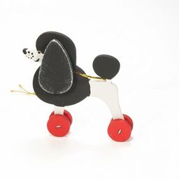 Елочная игрушка - Пудель черный 9005 - Idh фото 2