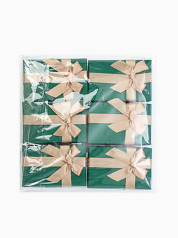 Набор коробочек подарочных 6 шт. под набор «Грин» 5×8×2.5, цвет зелёный (10319899)