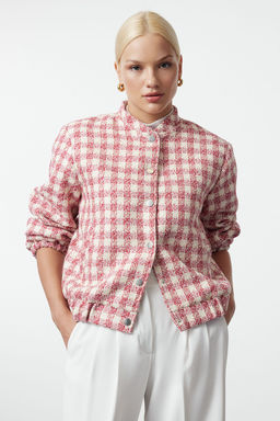 Cok Renkli Regular Tuvit Ince Bomber Ceket Mont - Trendyolmilla фото 2