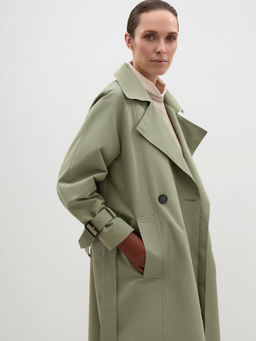 Conso/SL 240128 - olive Тренч женский