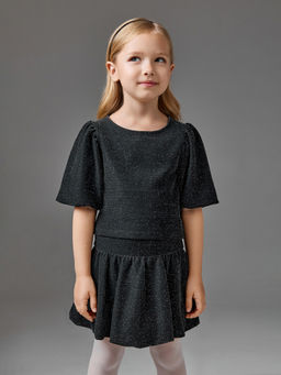 ACOOLA / Блузка детская для девочек Kashmer_bl черный фото 2