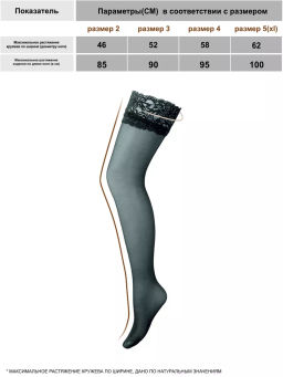 Чулки TEATRO CAPRICE 40 темно-бежевый  фото 7