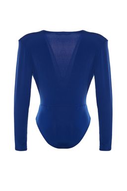 TRENDYOLMILLA Siyah Kruvaze Yaka Orme Body TPRAW22BD0161  фото 8