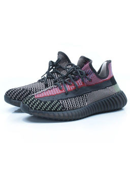 05-B552-9a BLACK Кроссовки женские (текстиль)