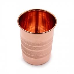 Медный стакан для настаивания медной воды d-7см h-9см 300ml - Сандаловый дом фото 2