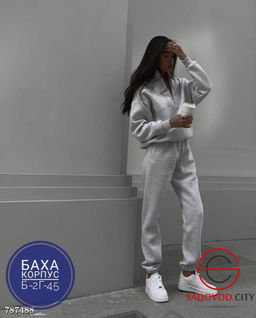 Женский спортивный костюм двойка - Bruno фото 4