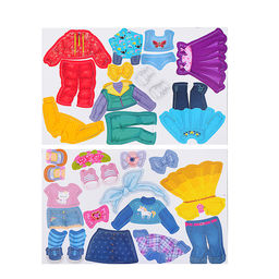 Игра магнитная Одевашки. Модная девчонка. Большой показ мод Магнитные истории - Десятое королевство фото 3