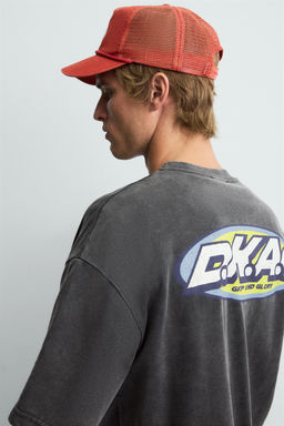 GRAPHIC LOGO T-SHIRT - Zara фото 8