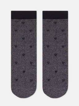 Цена за 2 пары. Носки фантазийные CONTE FANTASY Сияющие носки с объемными рисунками Hearts