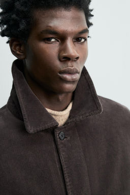 CORDUROY JACKET WITH POCKETS - Zara фото 6